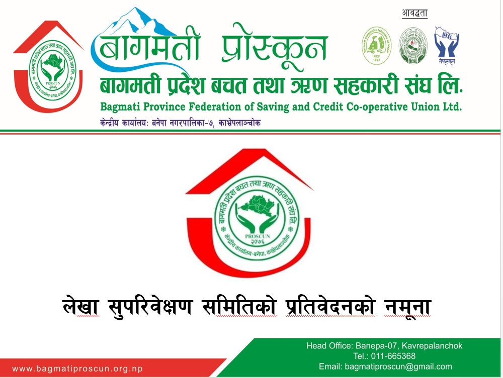 Format of Audit Committee Report